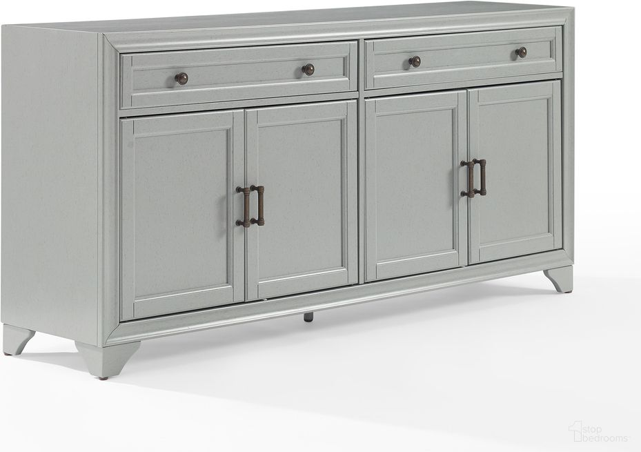 The appearance of Tara Sideboard In Distressed Gray designed by Crosley Brands in the modern / contemporary interior design. This distressed gray piece of furniture was selected by 1StopBedrooms from Tara Collection to add a touch of cosiness and style into your home. Sku: CF4209-GY. Material: MDF.