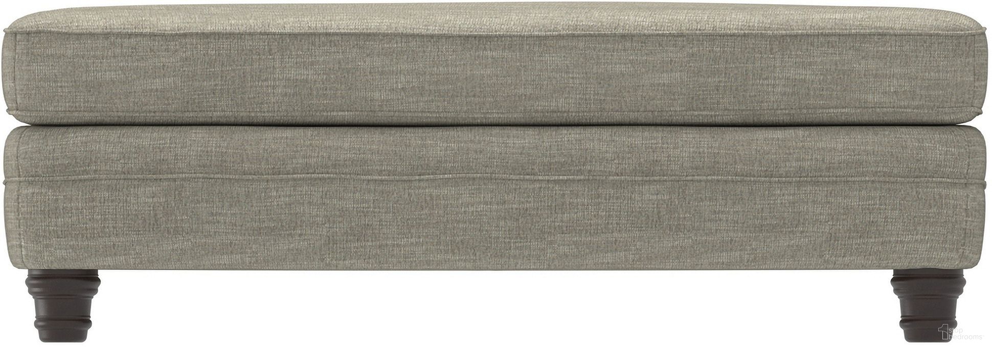 The appearance of Tarleton Ottoman designed by Bernhardt in the transitional interior design. This mocha chenille piece of furniture was selected by 1StopBedrooms from Tarleton Collection to add a touch of cosiness and style into your home. Sku: B4261G. Material: Wood. Upholstery Material: Chenille.