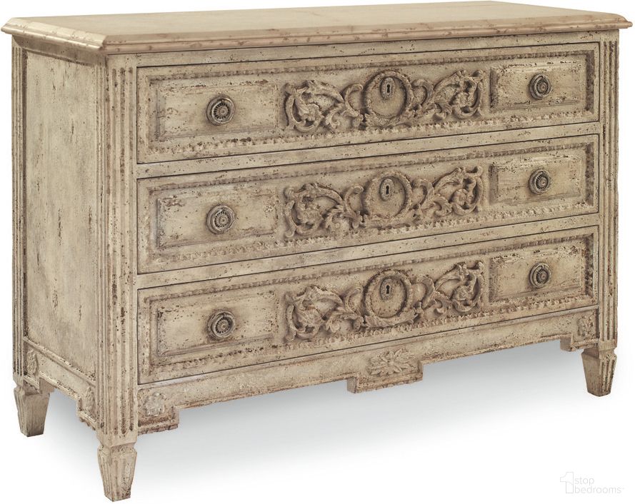 The appearance of Tarlow Chest In Acacia designed by Century Furniture in the modern / contemporary interior design. This acacia piece of furniture was selected by 1StopBedrooms from Monarch Collection to add a touch of cosiness and style into your home. Sku: MN5460B;MN5460T. Material: Acacia Wood.