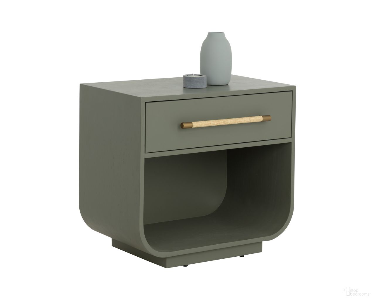 Tarrant Nightstand In Sage Green