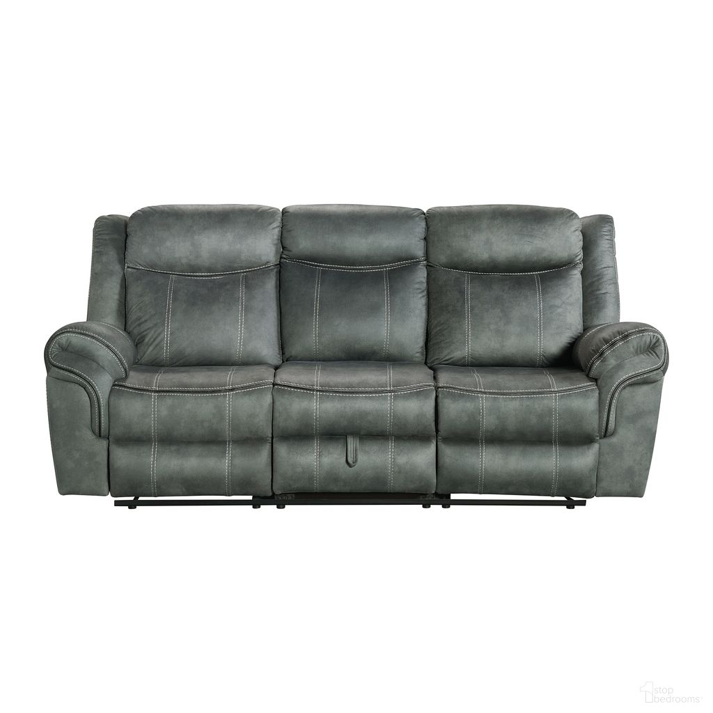The appearance of Tasso Motion Sofa with Dropdown In Charcoal designed by Picket House in the traditional interior design. This charcoal piece of furniture was selected by 1StopBedrooms from Tasso Collection to add a touch of cosiness and style into your home. Sku: 59928-038-1X. Material: Polyester.