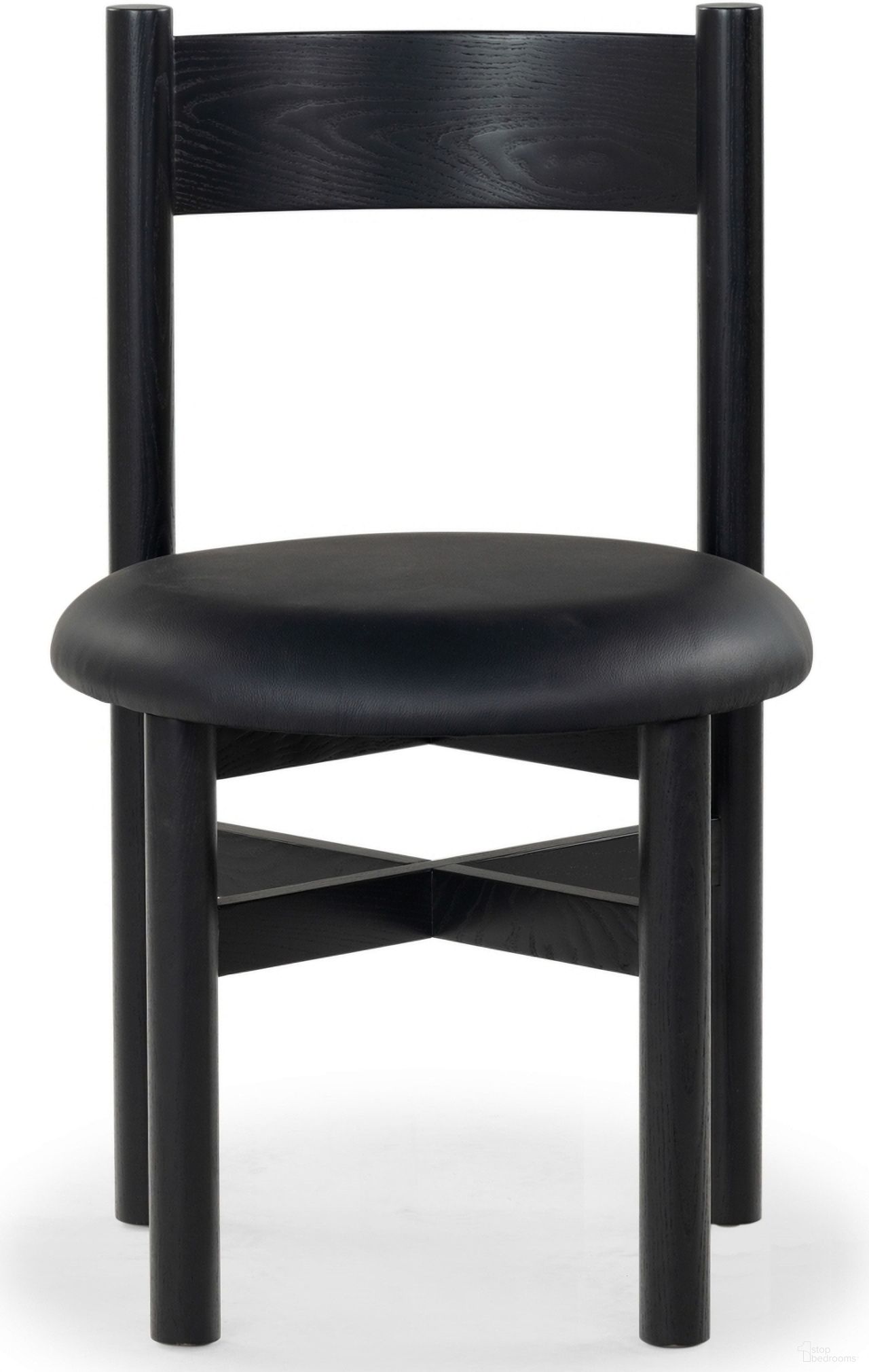 The appearance of Tayla Leather Dining Chair In Black designed by Safavieh Couture in the modern / contemporary interior design. This black piece of furniture was selected by 1StopBedrooms from Tayla Collection to add a touch of cosiness and style into your home. Sku: SFV4165A. Material: Wood. Chair Type: Side Chair.