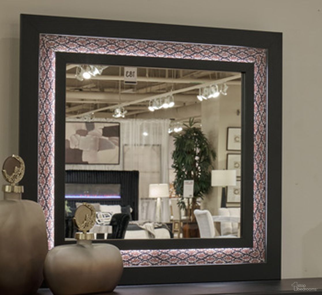 Tayleena Bedroom Mirror In Black