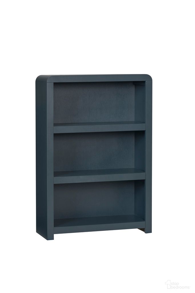 Taylor 48 Inch Bookcase In Malta Blue