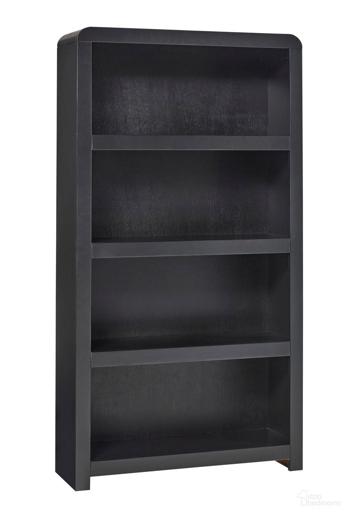 The appearance of Taylor 60 Inch Bookcase In Black designed by Aspenhome in the modern / contemporary interior design. This black piece of furniture was selected by 1StopBedrooms from Taylor Collection to add a touch of cosiness and style into your home. Sku: MYY3460-BLK. Material: Wood.