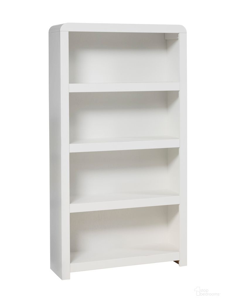 The appearance of Taylor 60 Inch Bookcase In White designed by Aspenhome in the modern / contemporary interior design. This white piece of furniture was selected by 1StopBedrooms from Taylor Collection to add a touch of cosiness and style into your home. Sku: MYY3460-WHI. Material: Wood.