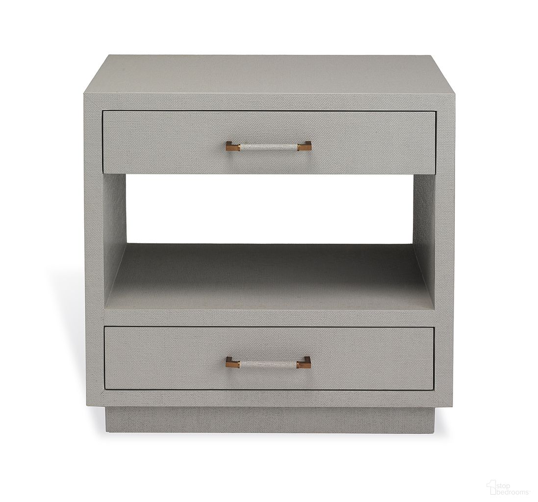 Taylor Bedside Chest In Light Grey