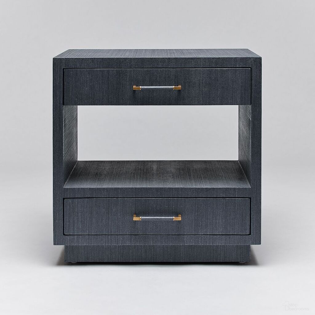 Taylor Bedside Chest In Navy