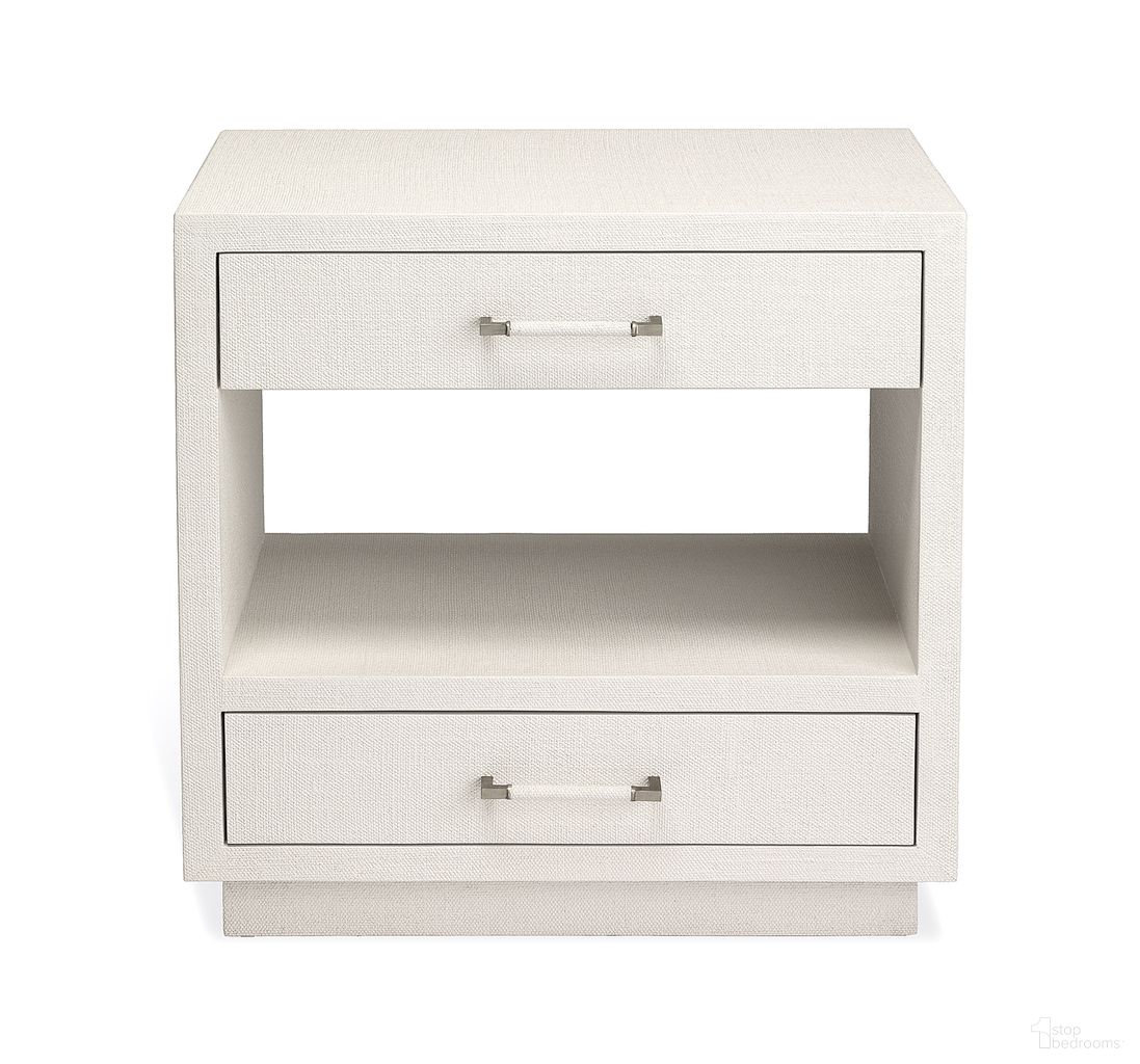 Taylor Bedside Chest In White