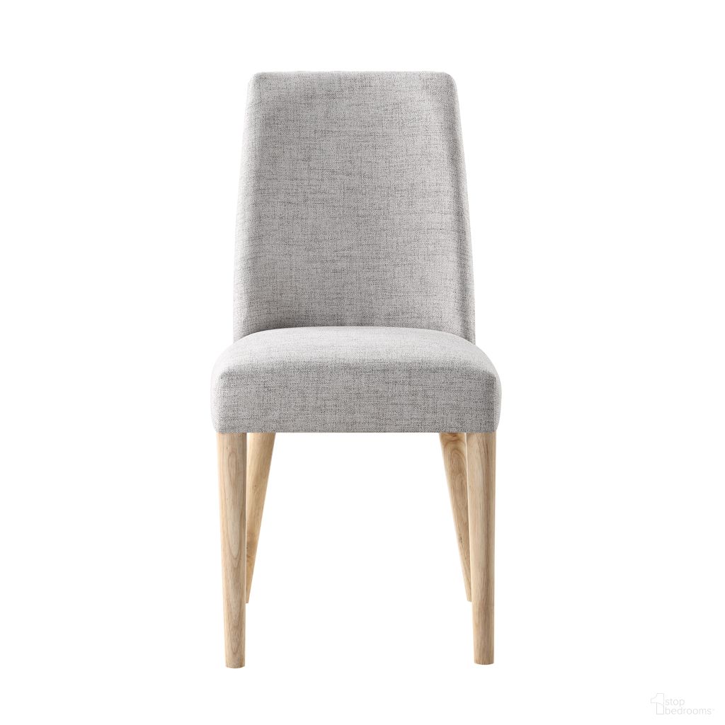 Taylor Fabric Chair In Natural and Gray