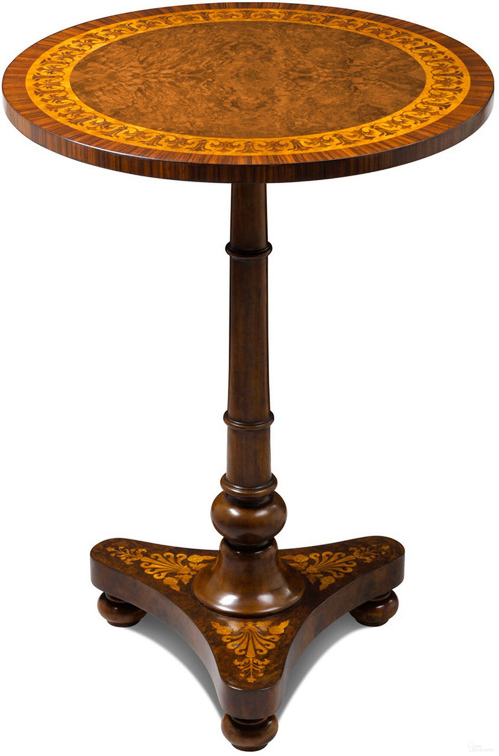 The appearance of Taylor Occasional Table In Walnut designed by Maitland-Smith in the bohemian interior design. This walnut piece of furniture was selected by 1StopBedrooms from Maitland Smith Collection to add a touch of cosiness and style into your home. Sku: 89-0406-B;89-0406-T. Material: Walnut.