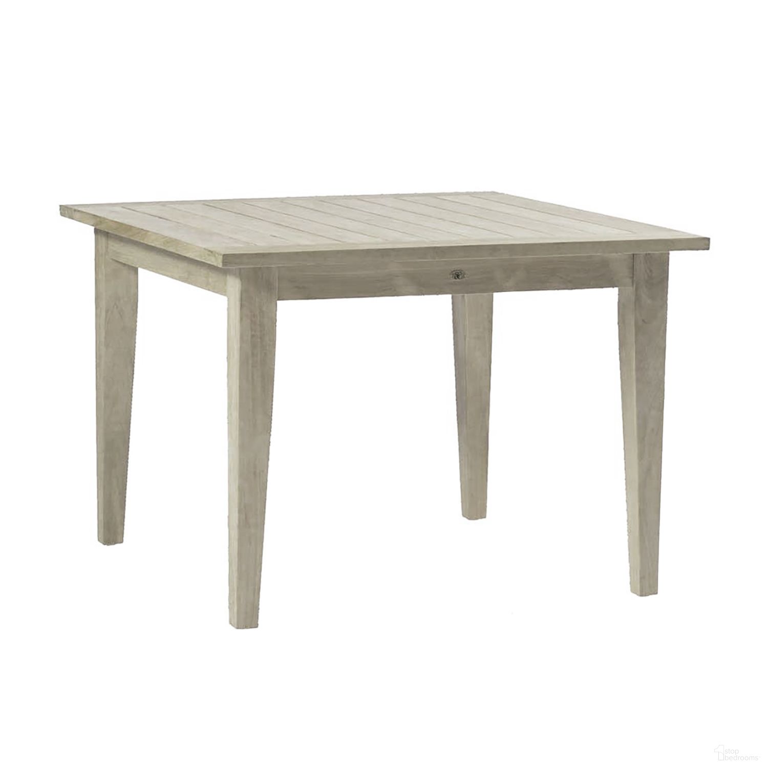 The appearance of Teak 42 Inch Square Farm Table In Oyster Teak designed by Summer Classics in the transitional interior design. This oyster teak piece of furniture  was selected by 1StopBedrooms from Club Teak Collection to add a touch of cosiness and style into your home. Sku: 284327. Material: Teak.