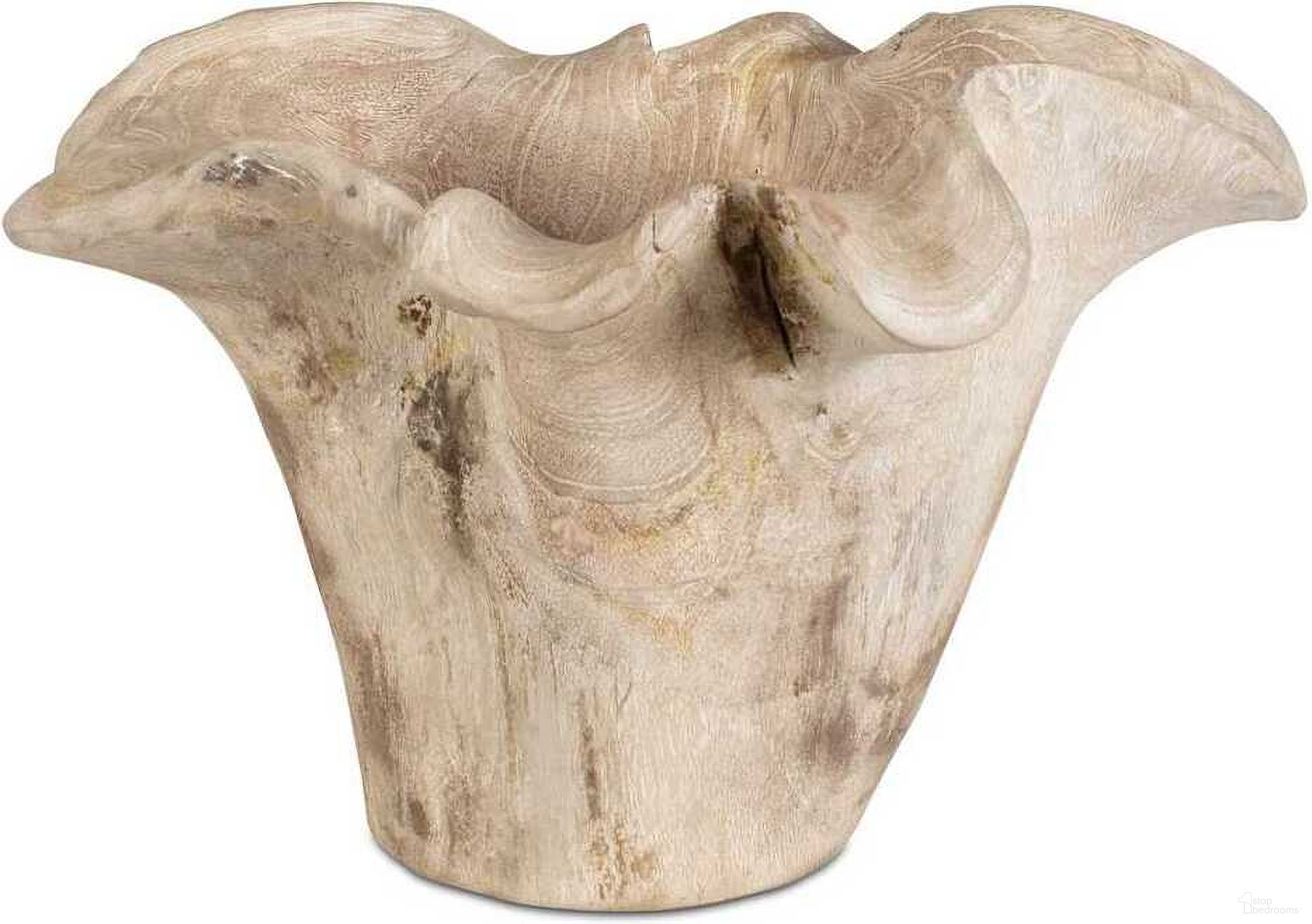 The appearance of Teak Flow Outdoor Bowl In White and Brown designed by Uttermost in the coastal interior design. This white and brown piece of furniture was selected by 1StopBedrooms from Teak Flow Collection to add a touch of cosiness and style into your home. Sku: 17135. Material: Teak Wood.