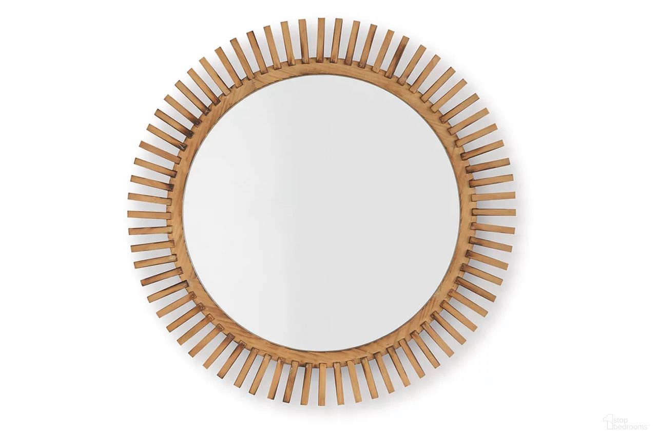 Tedwell Accent Mirror In Brown