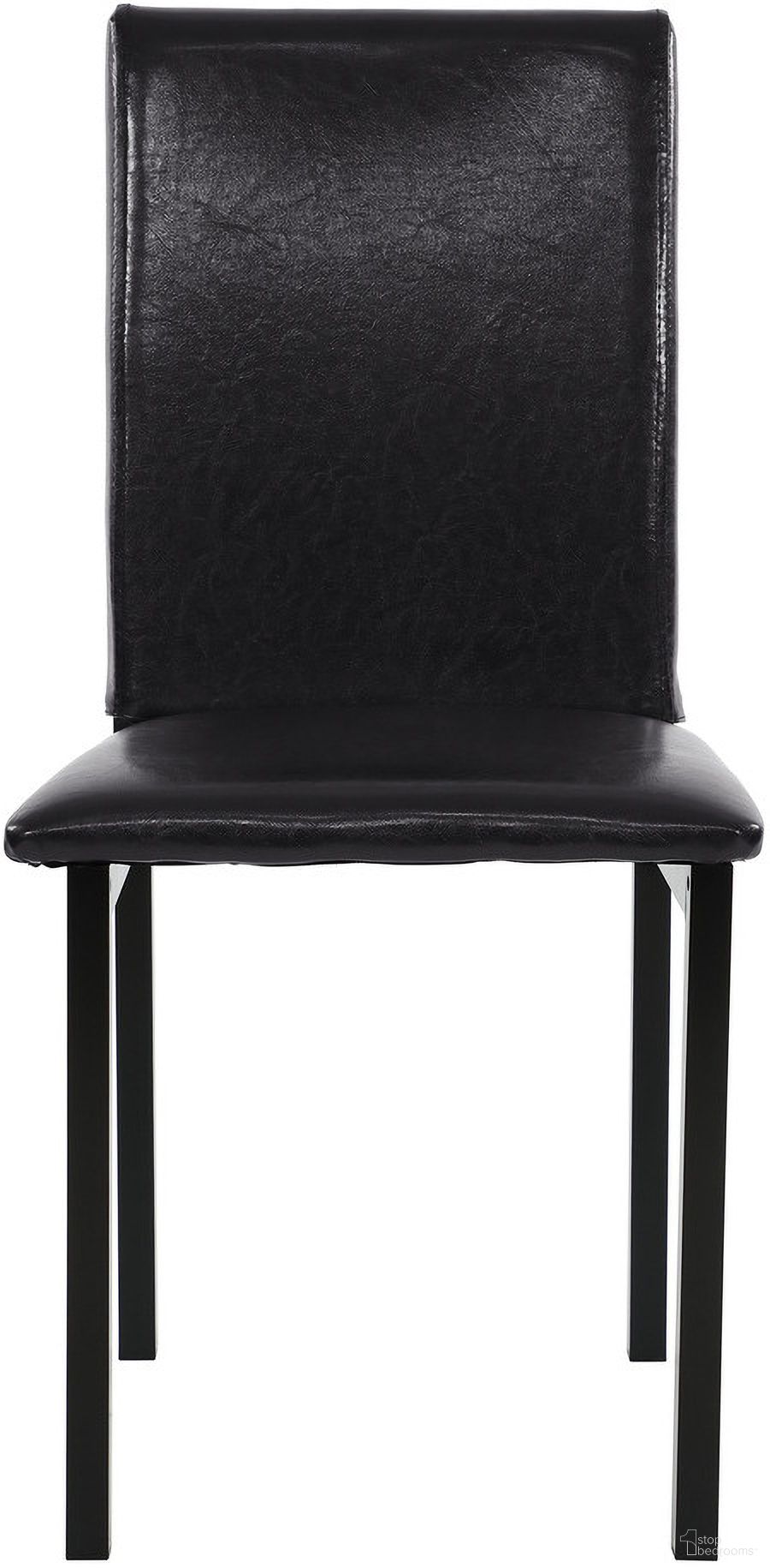 The appearance of Tempe Side Chair Set of 4 designed by Homelegance in the transitional interior design. This brown piece of furniture  was selected by 1StopBedrooms from Tempe Collection to add a touch of cosiness and style into your home. Sku: 2601S. Material: Vinyl. Chair Type: Side Chair.