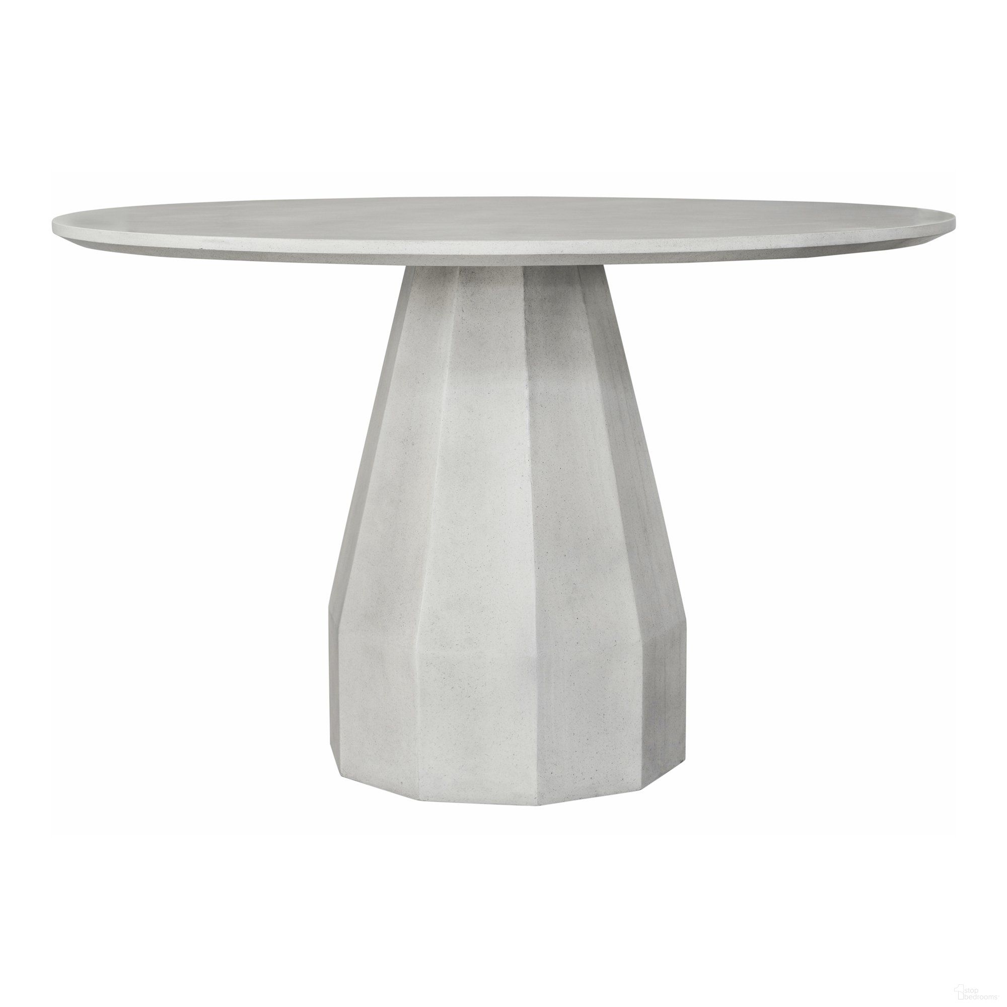 Templo Outdoor Dining Table In Antique White