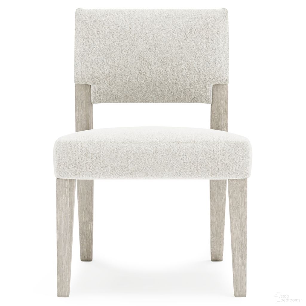 The appearance of Tempo Side Chair In Beige designed by Bernhardt in the modern / contemporary interior design. This beige piece of furniture  was selected by 1StopBedrooms from Tempo Collection to add a touch of cosiness and style into your home. Sku: 346545. Material: Fabric. Chair Type: Side Chair.