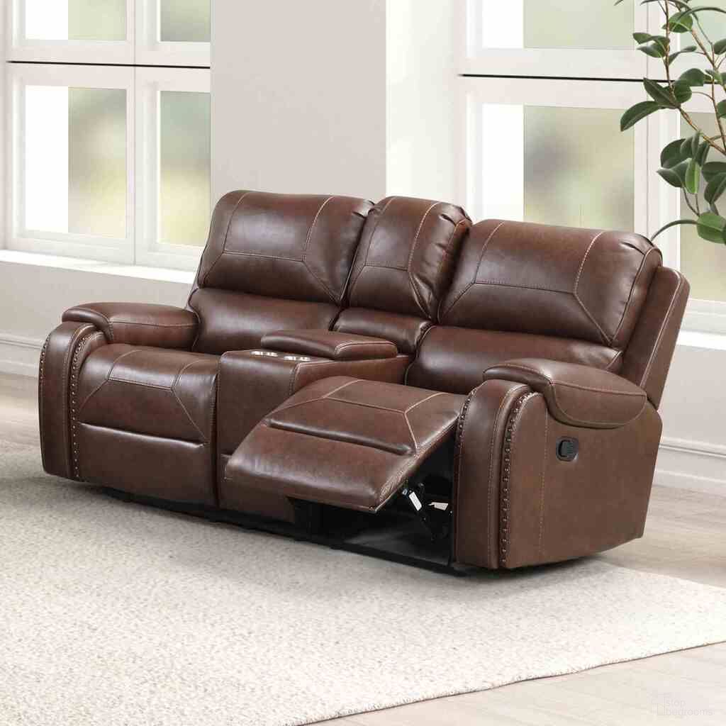 Tepic Loveseat In Brown