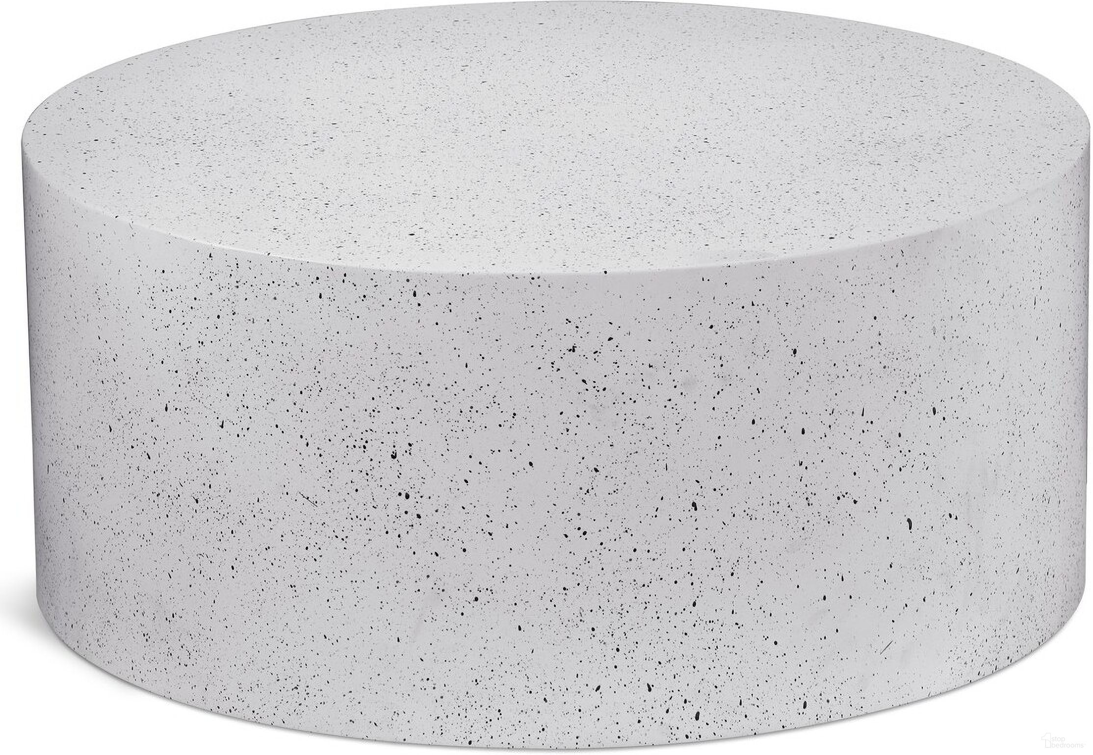 Terrazo Coffee Table In White