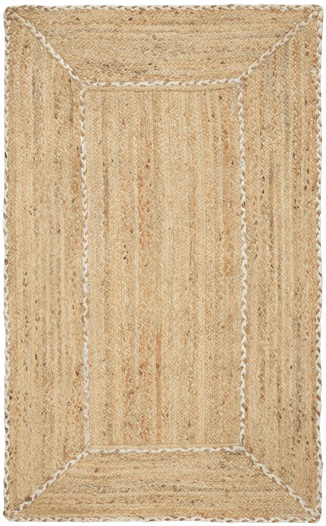 Terrazzo Jute Farmhouse 3' x 5' Indoor Rug In Natural