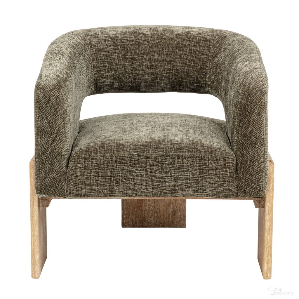 The appearance of Tess Accent Chair In Garden Green designed by Moti in the modern / contemporary interior design. This garden green piece of furniture was selected by 1StopBedrooms from Tess Collection to add a touch of cosiness and style into your home. Sku: 88023085. Material: Solid Wood.