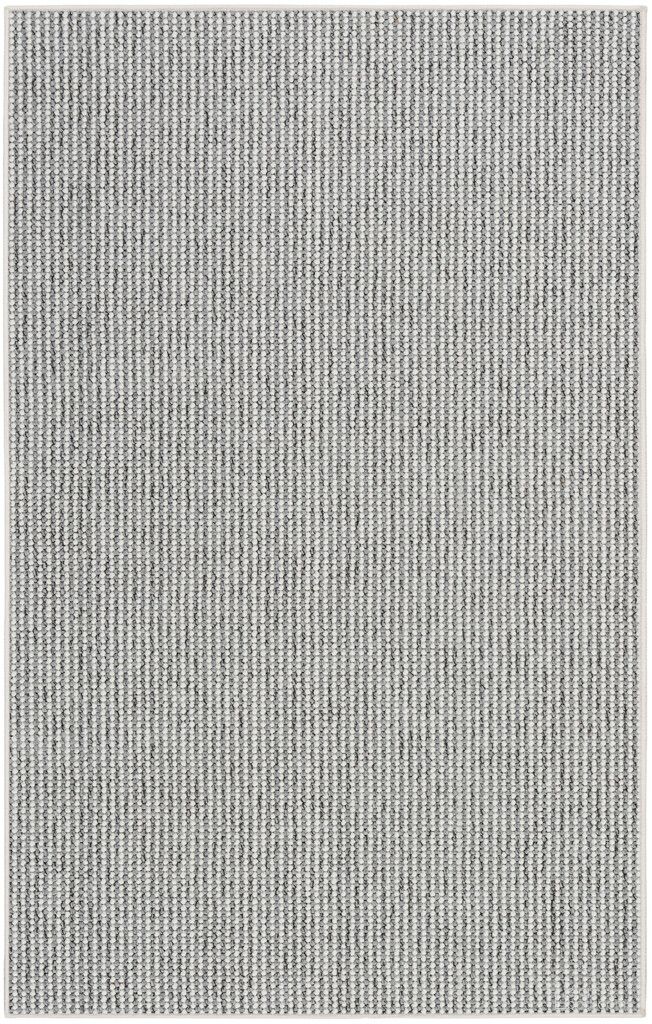 Textured Home 2'2" x 3'9" Indoor Rug In Ivory Grey