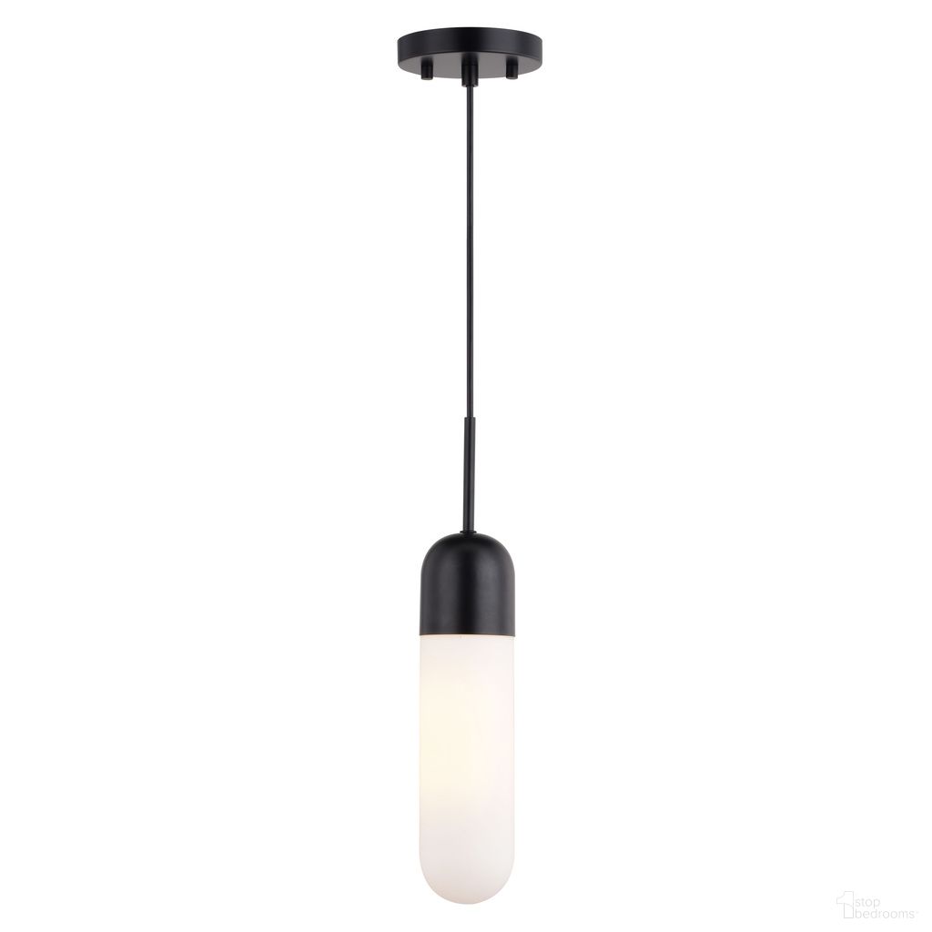 The appearance of Thalia 4.75 Inch 1 Light Mini Pendant In Matte Black designed by Vaxcel in the modern / contemporary interior design. This matte black piece of furniture was selected by 1StopBedrooms from Thalia Collection to add a touch of cosiness and style into your home. Sku: P0421. Material: Metal.