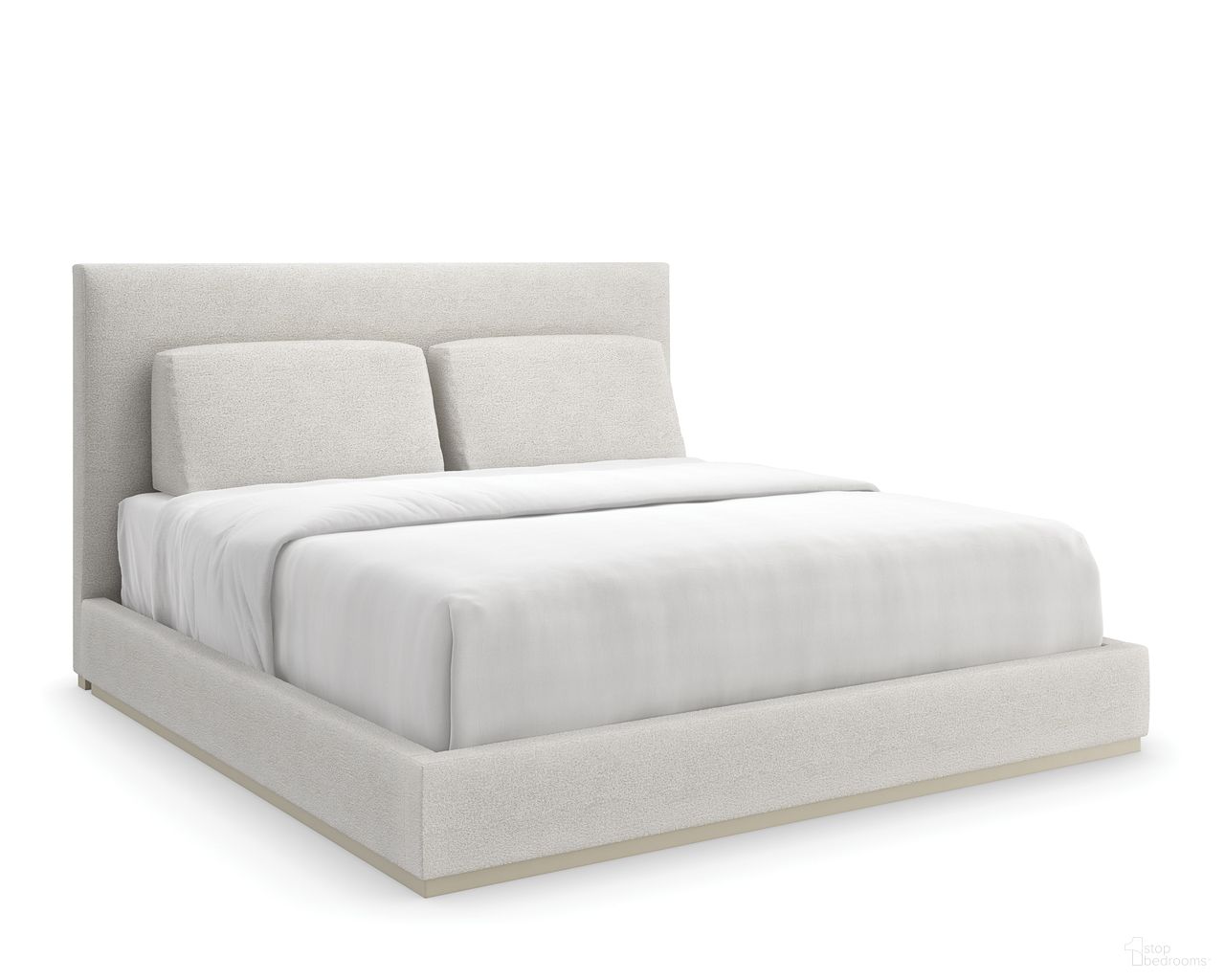 The appearance of The Boutique King Bed Pillow In Cream designed by Caracole in the modern / contemporary interior design. This cream piece of furniture was selected by 1StopBedrooms from The Boutique Collection to add a touch of cosiness and style into your home. Sku: CLA-5423-124P-B. Material: Fabric.