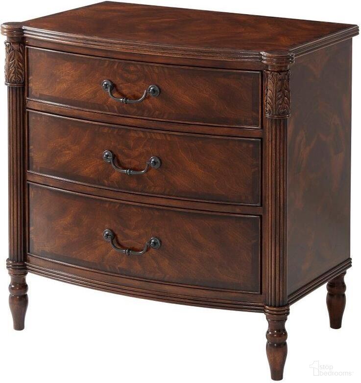 The appearance of The Middleton Nightstand designed by Theodore Alexander in the traditional interior design. This  piece of furniture  was selected by 1StopBedrooms from Essential Collection to add a touch of cosiness and style into your home. Sku: 6005-494. Material: Wood.