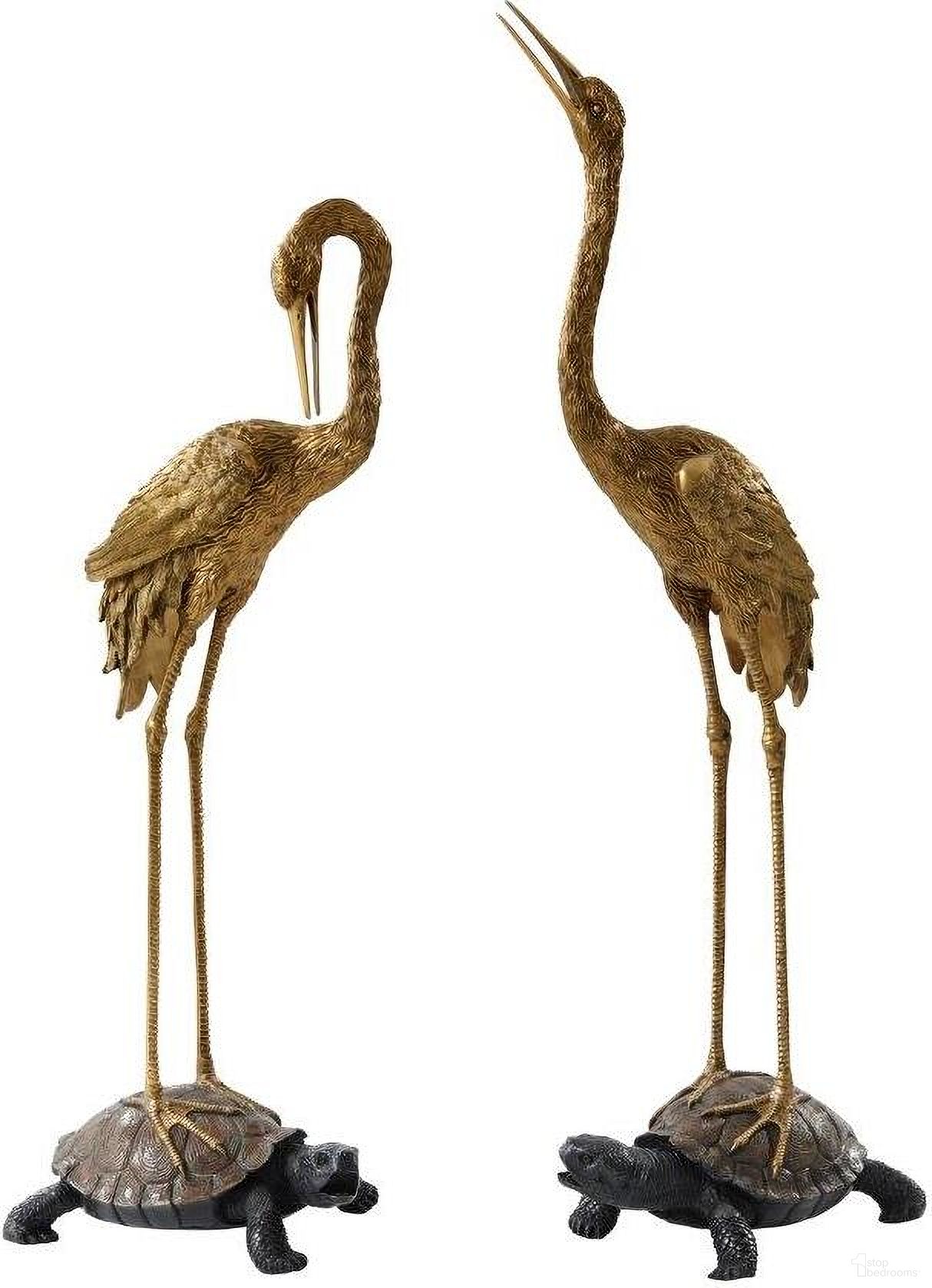 The appearance of The Myth Sculpture designed by Theodore Alexander in the transitional interior design. This  piece of furniture  was selected by 1StopBedrooms from Indochine Collection to add a touch of cosiness and style into your home. Sku: 1023-102. Material: Brass.