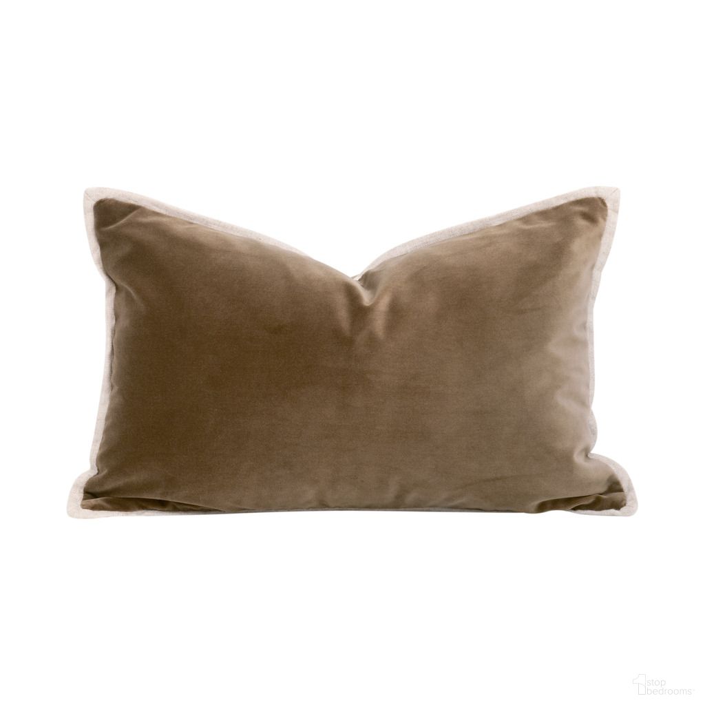 The appearance of Stitch and Hand The Not So Basic 20 Inch Essential Lumbar Pillow Set of 2 In Caramel designed by Essentials For Living in the transitional interior design. This caramel piece of furniture  was selected by 1StopBedrooms from Stitch & Hand Collection to add a touch of cosiness and style into your home. Sku: 7203-20.CAR/JUT. Material: Polyester.