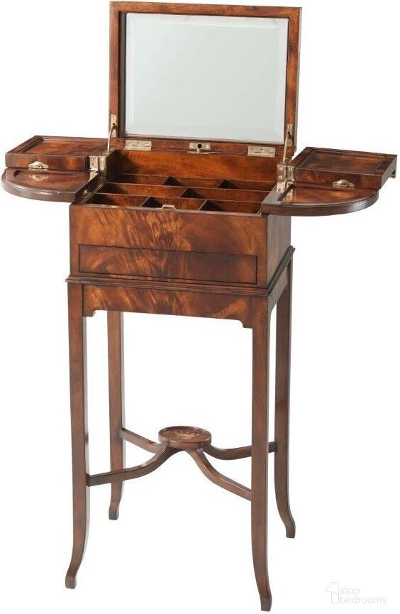 The Spencer Dressing Box In Rich Brown