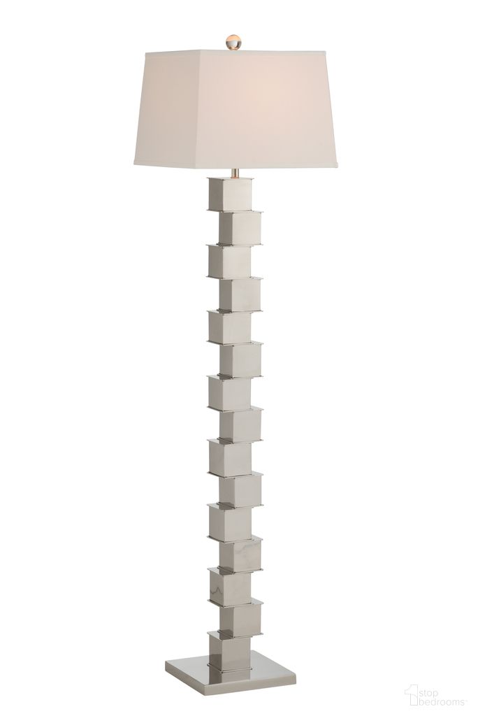 The appearance of The Square Mile Floor Lamp In Silver designed by Wildwood in the modern / contemporary interior design. This silver piece of furniture was selected by 1StopBedrooms from Wildwood Collection to add a touch of cosiness and style into your home. Sku: 61187. Material: Stainless Steel.