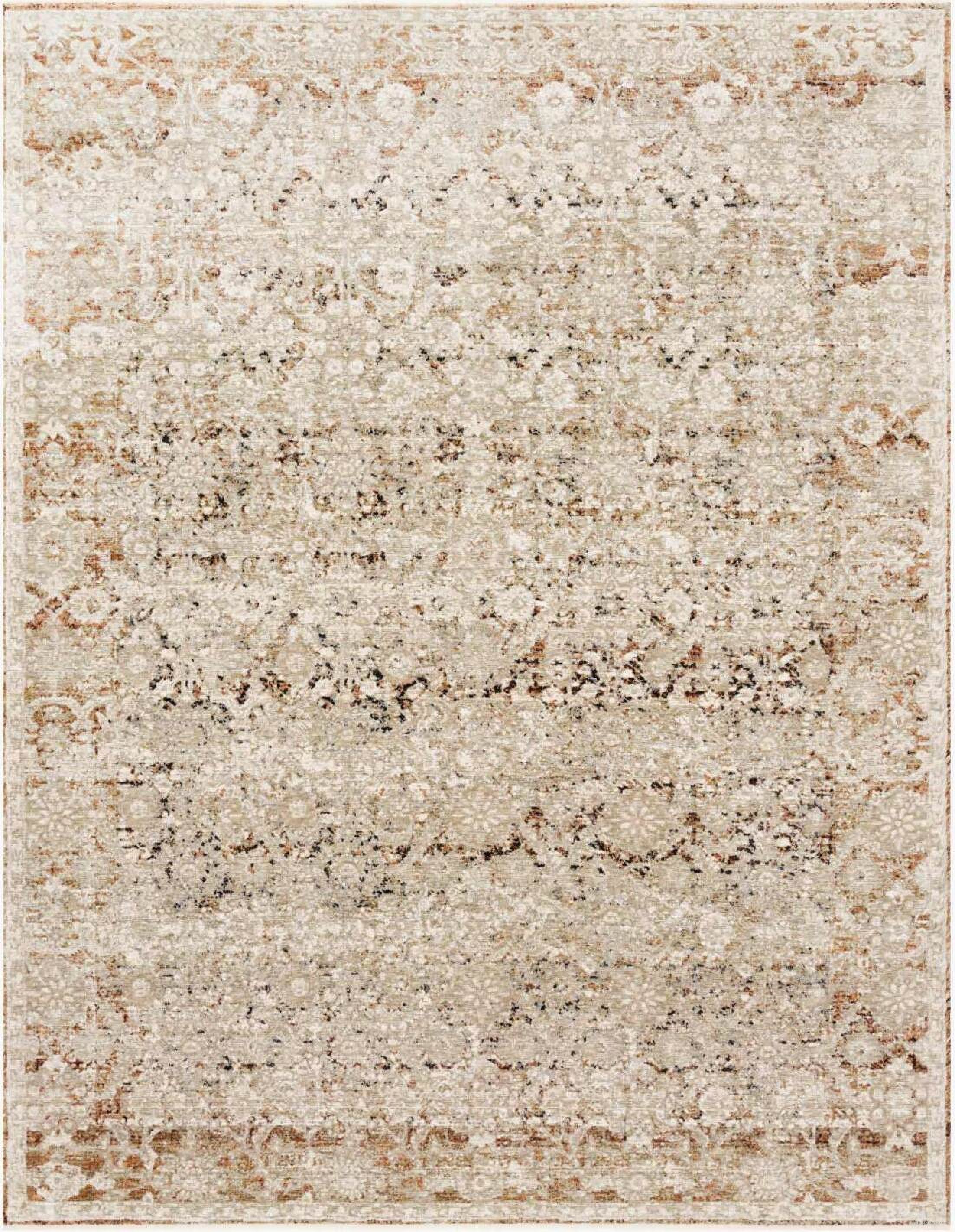 The appearance of Theia Natural/Rust 11'6" x 16' Rug designed by Loloi Rugs in the traditional interior design. This natural and rust piece of furniture was selected by 1StopBedrooms from Theia Collection to add a touch of cosiness and style into your home. Sku: THEITHE-07NARUB6G0. Material: Polyester.