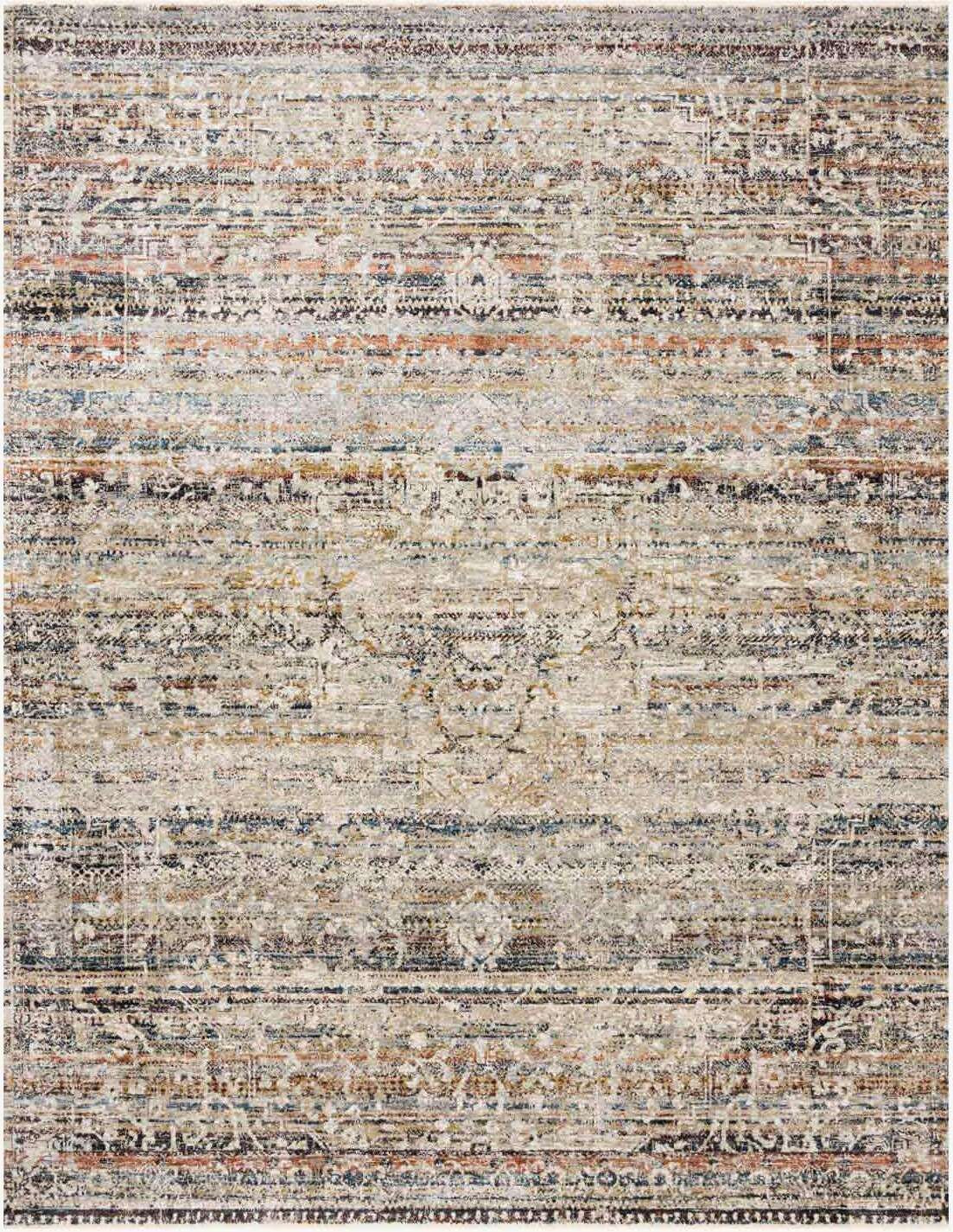 The appearance of Theia Taupe/Multi Rug THEITHE-03TAML6796 designed by Loloi Rugs in the traditional interior design. This taupe and multi piece of furniture was selected by 1StopBedrooms from Theia Collection to add a touch of cosiness and style into your home. Sku: THEITHE-03TAML6796. Material: Polyester.