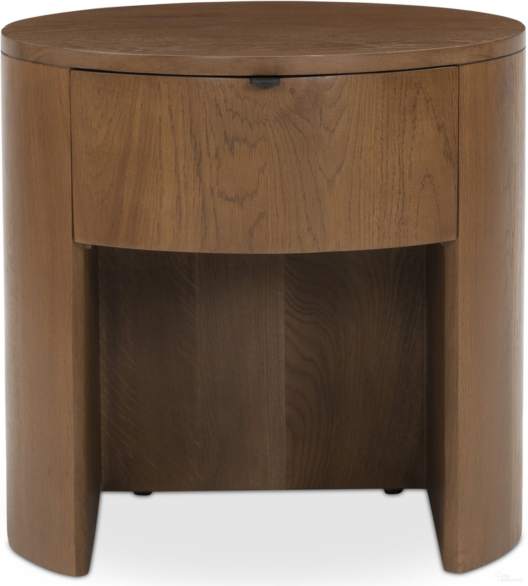 The appearance of Theo One Drawer Nightstand In Brown designed by Moes Home in the modern / contemporary interior design. This brown piece of furniture was selected by 1StopBedrooms from Theo Collection to add a touch of cosiness and style into your home. Sku: RP-1012-03. Material: Solid Oak.
