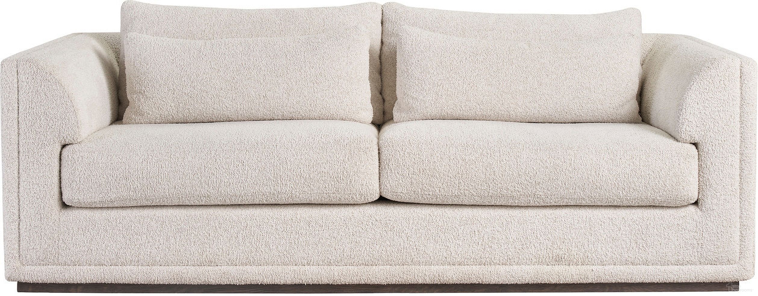 The appearance of Theo Sofa In Cream designed by Universal in the modern / contemporary interior design. This cream piece of furniture was selected by 1StopBedrooms from Theo Collection to add a touch of cosiness and style into your home. Sku: U367501-1727-1. Material: Performance Fabric.