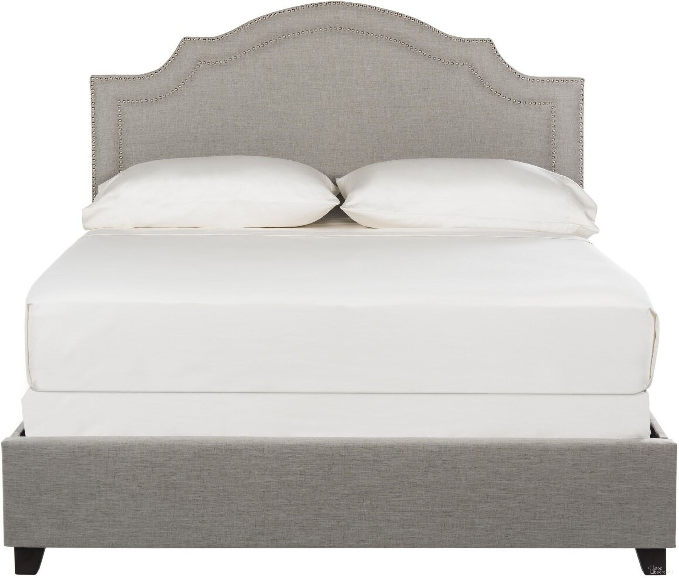 The appearance of Theron Light Gray Full Bed designed by Safavieh in the traditional interior design. This light grey piece of furniture was selected by 1StopBedrooms from Theron Collection to add a touch of cosiness and style into your home. Sku: FOX6211C-F. Bed Type: Platform Bed. Bed Size: Full. Material: Iron.