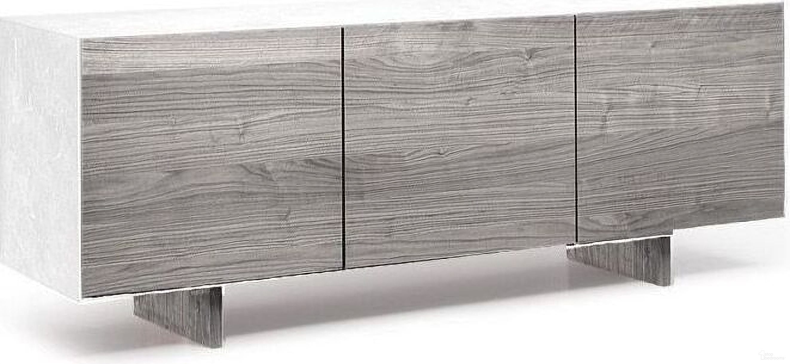 The appearance of Thin White Body Grey Ash Doors Sideboard designed by Bellini Modern Living in the transitional interior design. This white and gray piece of furniture  was selected by 1StopBedrooms from Thin Collection to add a touch of cosiness and style into your home. Sku: Thin SB WHT-GRY.
