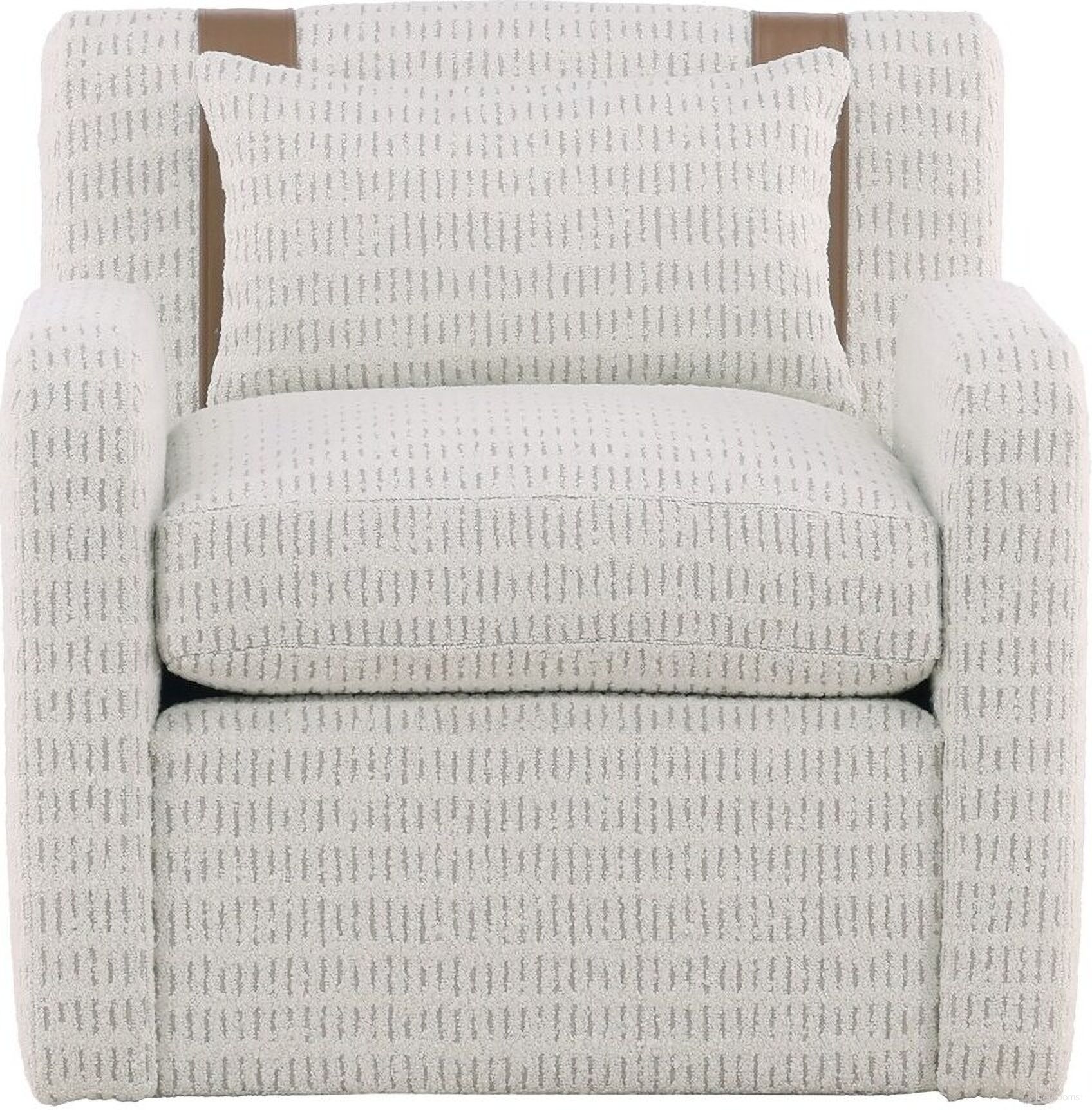 The appearance of Thom Filicia Home Colvin Swivel Chair In Beige designed by Vanguard Furniture in the transitional interior design. This beige piece of furniture was selected by 1StopBedrooms from Thom Filicia Home Collection to add a touch of cosiness and style into your home. Sku: 9082-SW_155112. Material: Maple.