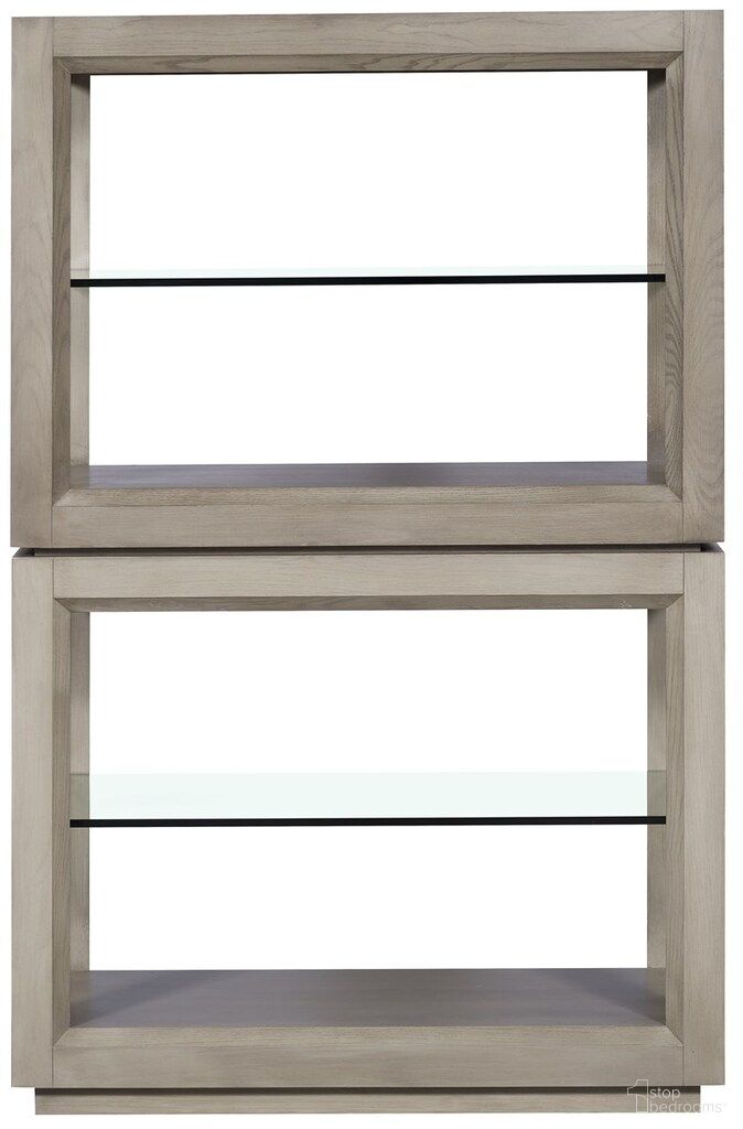 The appearance of Thom Filicia Home Maxwell Etagere In Tan designed by Vanguard Furniture in the transitional interior design. This tan piece of furniture was selected by 1StopBedrooms from Thom Filicia Home Collection to add a touch of cosiness and style into your home. Sku: 9114EG_Fossil. Material: Ash Solid.