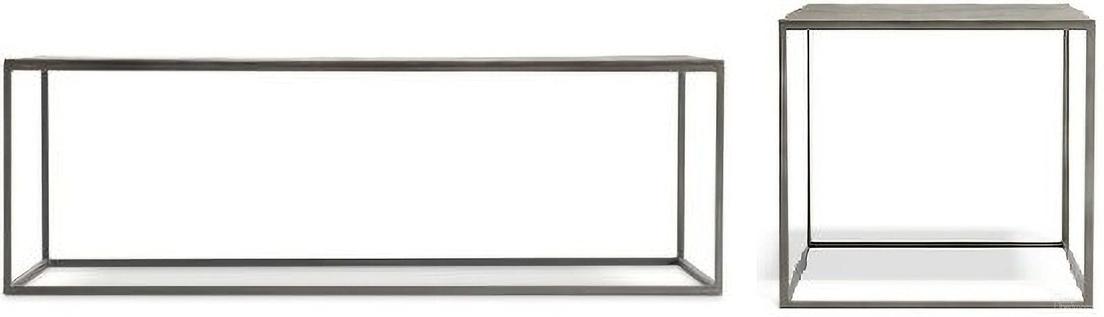 The appearance of Thompson Occasional Table Set In Graphite designed by Bernhardt in the modern / contemporary interior design. This graphite piece of furniture  was selected by 1StopBedrooms from Thompson Collection to add a touch of cosiness and style into your home. Sku: 525005;525125. Material: Metal.