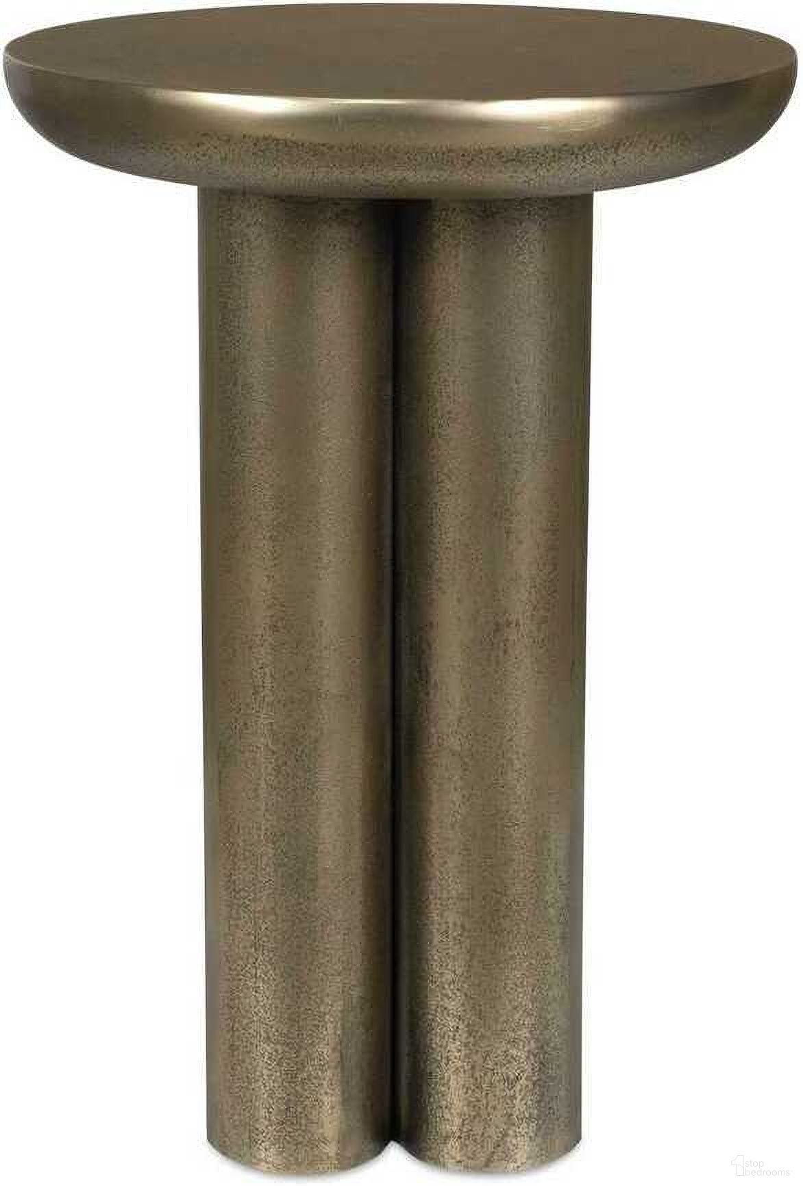 The appearance of Thorp Outdoor Accent Table In Brass designed by Uttermost in the modern / contemporary interior design. This brass piece of furniture was selected by 1StopBedrooms from Thorp Collection to add a touch of cosiness and style into your home. Sku: 50220. Material: Metal.