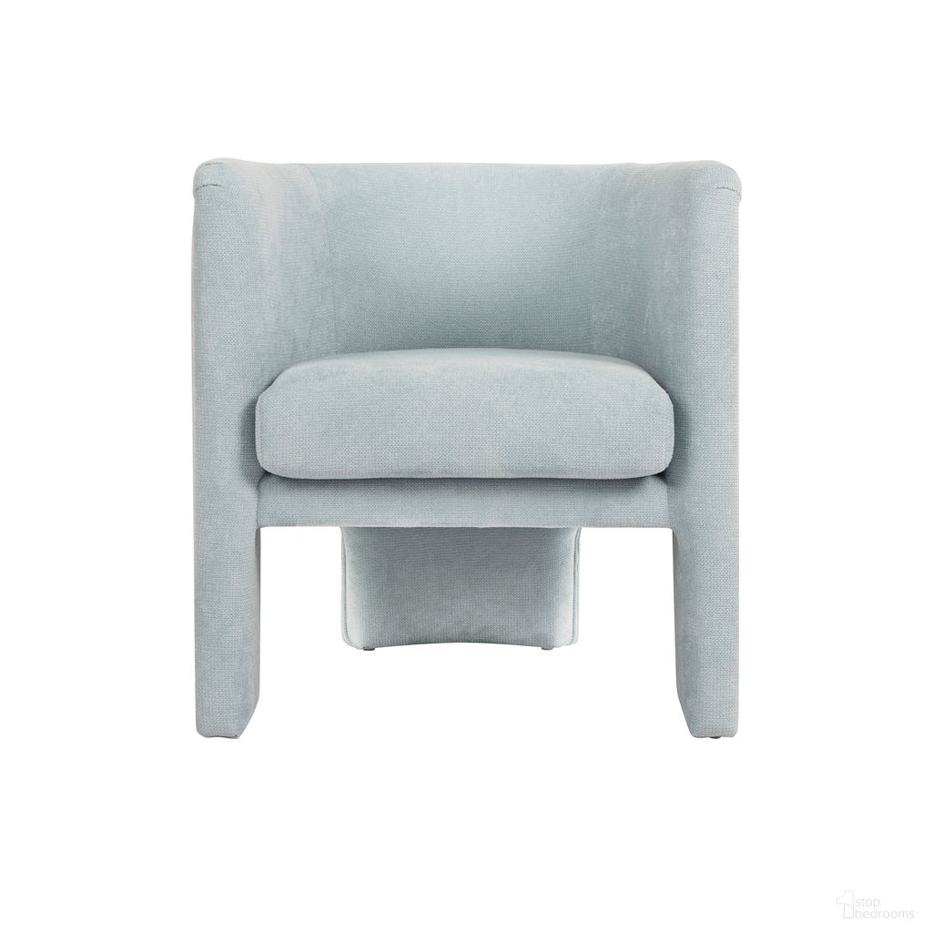 The appearance of Three Leg Fully Upholstered Barrel Chair In Light Blue designed by Worlds Away in the modern / contemporary interior design. This light blue piece of furniture was selected by 1StopBedrooms from to add a touch of cosiness and style into your home. Sku: LANSKY LB.
