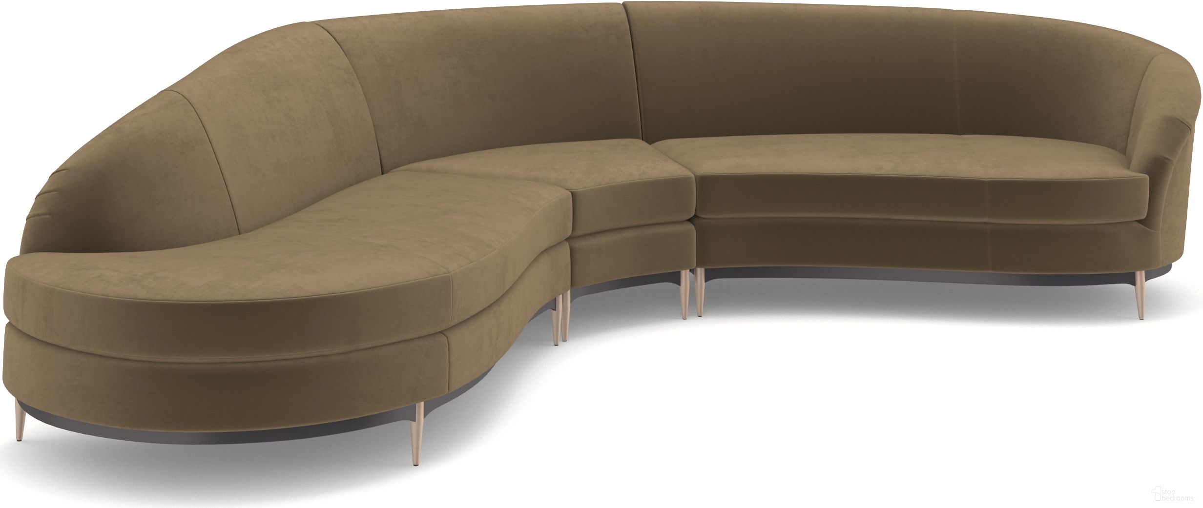 The appearance of Three'S Company 3 Piece Left Chaise Sectional In Black designed by Caracole in the transitional interior design. This black piece of furniture was selected by 1StopBedrooms from Three'S Company Collection to add a touch of cosiness and style into your home. Sku: UPH-424-WE1-F;UPH-424-LH1-F;UPH-424-RS1-F. Material: Metal.