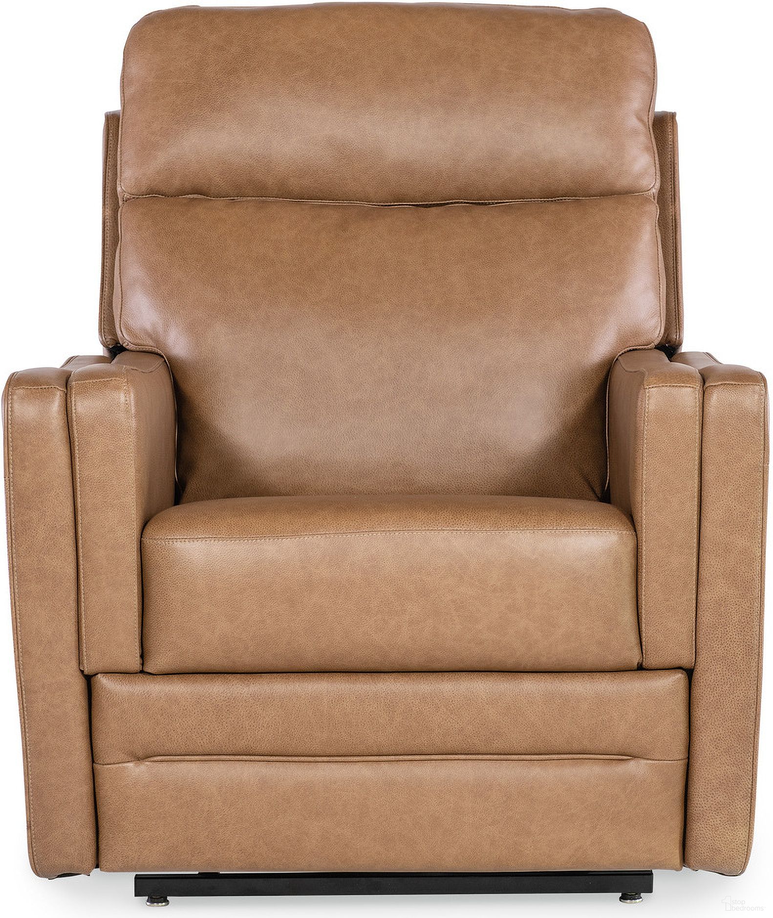 The appearance of Thyme Power Recliner W/ Power Headrest, Lumbar, And Lift In Brown designed by Hooker in the transitional interior design. This brown piece of furniture was selected by 1StopBedrooms from RC Collection to add a touch of cosiness and style into your home. Sku: RC605-PHLL4-080. Material: Leather.