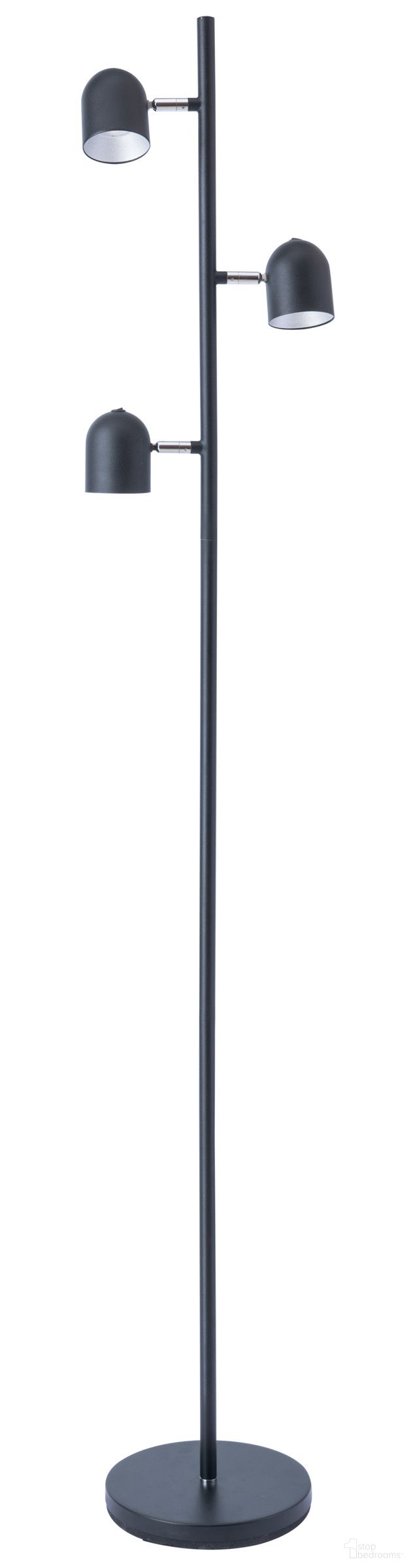 Tiara Floor Lamp In Black