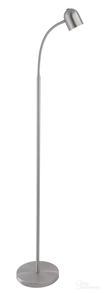 Tiara Floor Lamp In Nickel