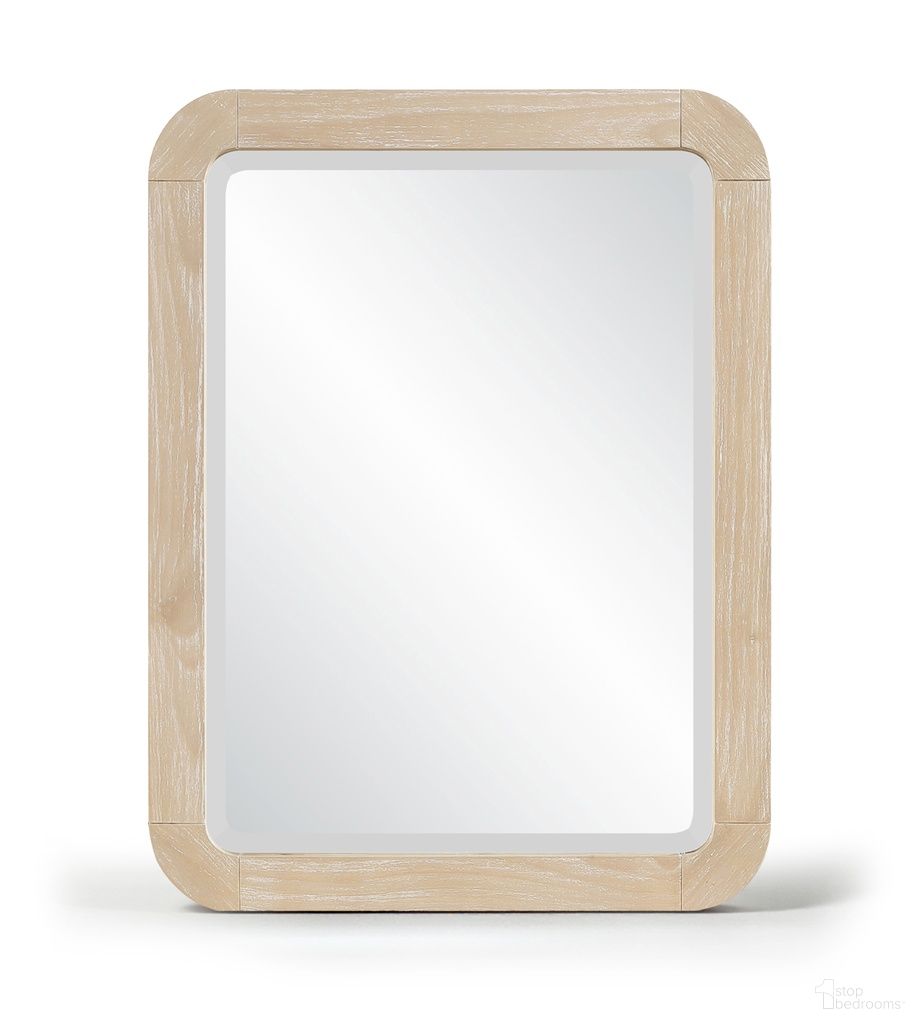Tiberio Solid Wood Mirror In Natural