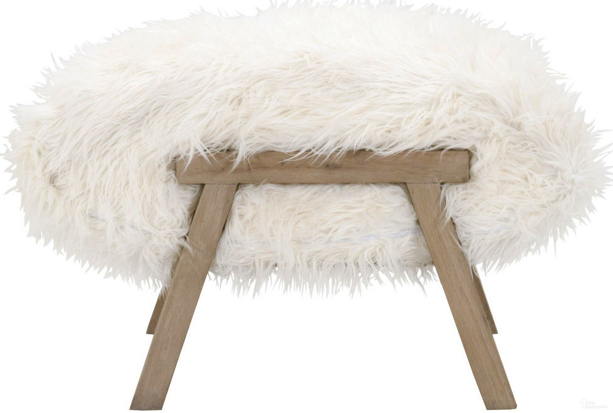 The appearance of Bella Antique Tibet Ottoman In Smoke Gray Oak and White designed by Essentials For Living in the transitional interior design. This smoke gray oak/white piece of furniture was selected by 1StopBedrooms from Bella Antique Collection to add a touch of cosiness and style into your home. Sku: 8036.SGRY-OAK/WHT. Material: Oak Wood.